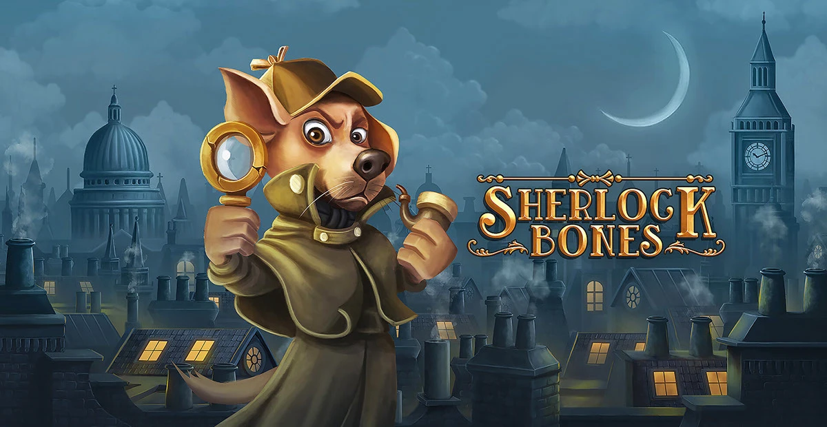 Sherlock Bones ντετεκτίβ σκύλος Βικτωριανό Λονδίνο